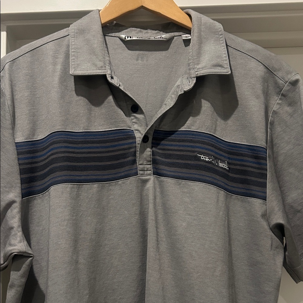Travis Mathews large golf shirt